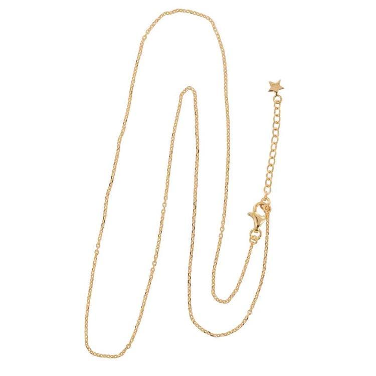 Betty Bogaers - plain necklace gold 45cm