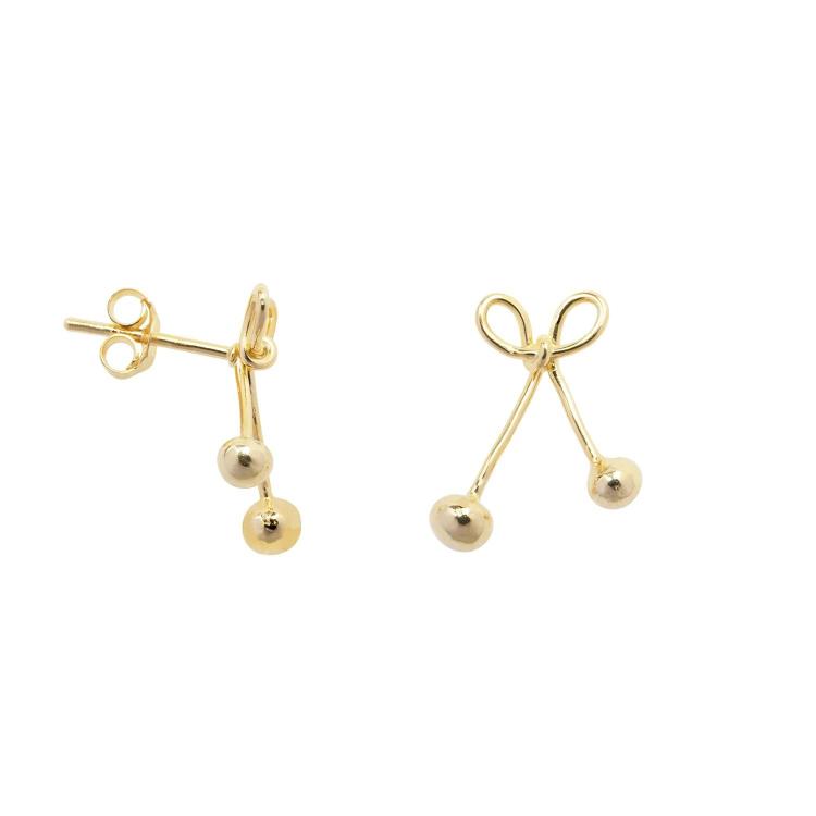 Betty Bogaers - bow stud earring