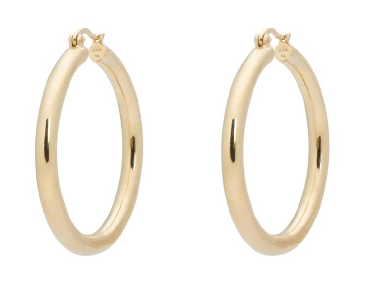 Anna-Nina - classique hoop earrings