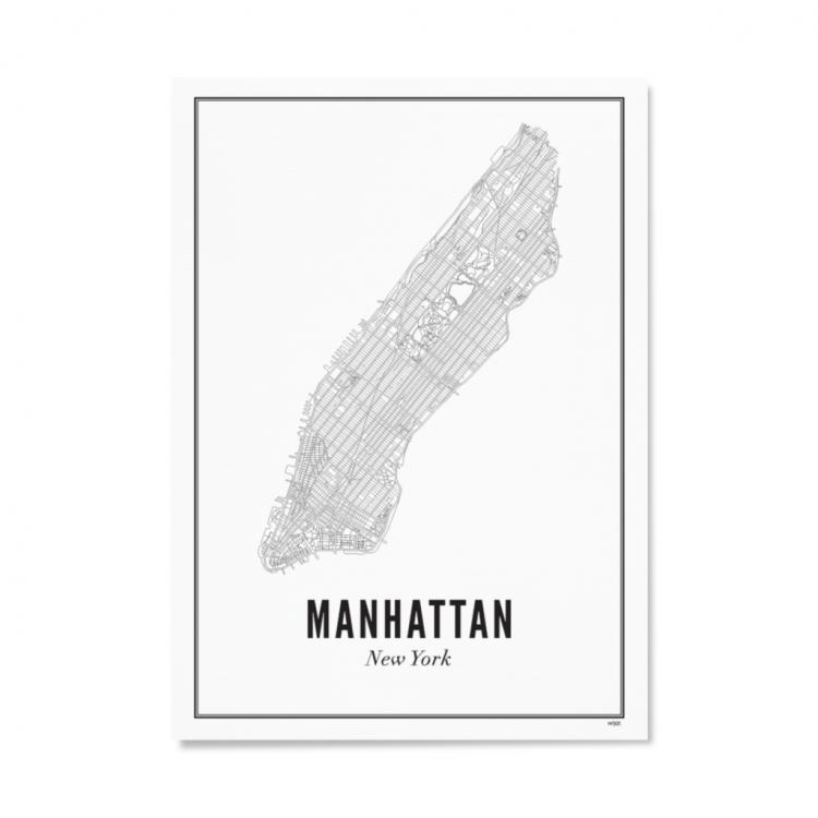 Wijck - Manhattan New york 40x50